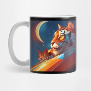 Tiger illustration Mug